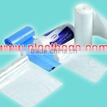 HDPE cheap plastic flat bags on roll for food