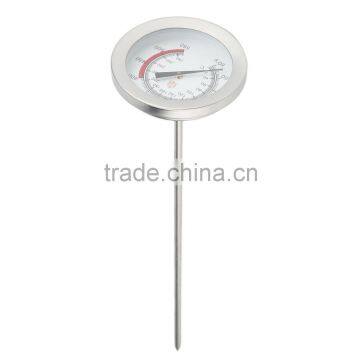 Stainless Steel Cooking Oven Fryer BBQ Barbecue Thermometer, Food Meat Gauge digital thermometer for oven