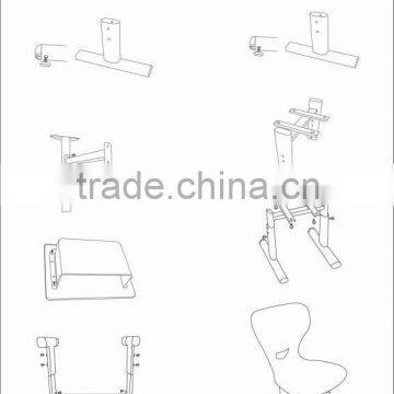 School Furniture Desk Chair KT-102+202 photo-3