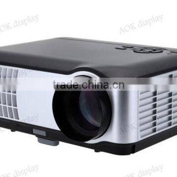 LCD Video Movie Projector HDMI USB, 1280*800 Pixels,1080i/p Compatible, Game TV Home Theater, Black, US Support