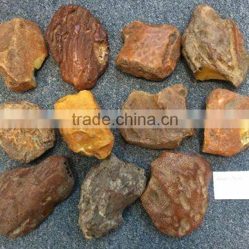 Opaque Natural Baltic Amber Stone, Big Size Amber Raw Material