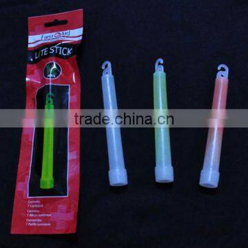 2015 Hot Selling Party Supplies 6 Inches Multicolor Chemical Glow Sticks