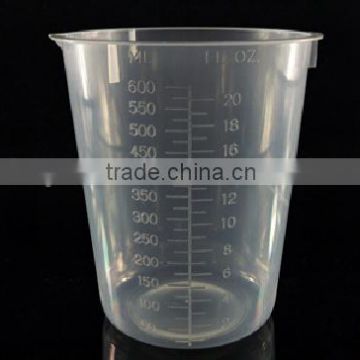 600ml pp plastic measuring cup