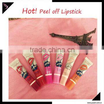 Hot! Tear lipstick peal off lipstick