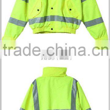 fashional long sleeve reflective safety vest