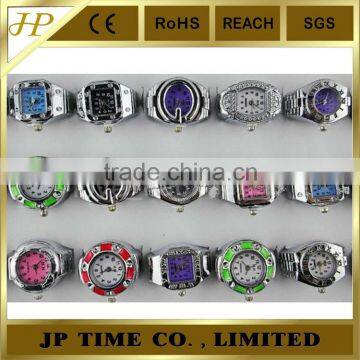 FREE wholesale 12pcs Drop Oil watch ring,new design ladies finger ring watch,best sale ring watches