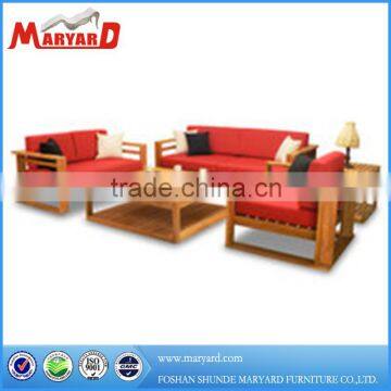 High quality finish garden furniture teak sofa set MY13TW10