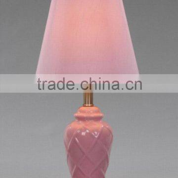 New Style Save Electricity Fabric Shade Bedroom Lamps for Table Reading photo-4