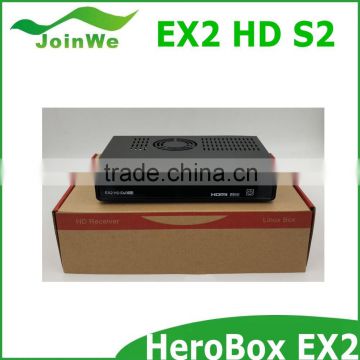 Satellite receiver genuine Herobox EX HD DVB-S2 with BCM7358 752MHZ MIPS Processor