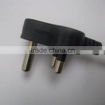 South Africa standard 6A 250V SABS flat plug