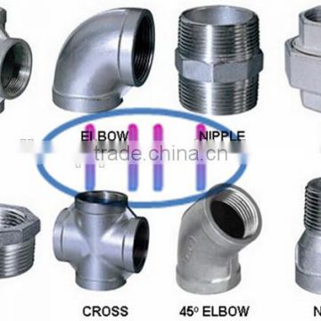 Approved API & ISO Stainless Steel Forged Threaded Pipe Fitting