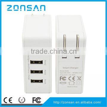 European Plug 4-PORT USB Charger Phone Charger photo-3