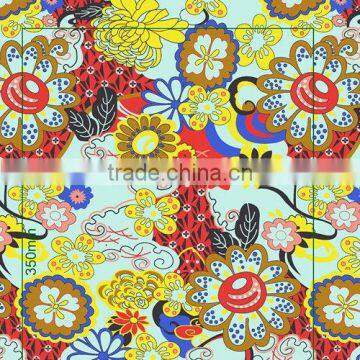 Hot Sale Nylon Spandex Hawaiian Print Fabric