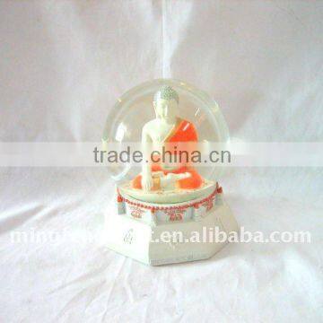 Polyresin God Water Globe Decoration