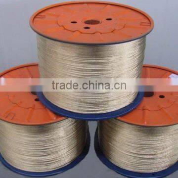 high tension copper coated steel sawing wire for cutting silicon