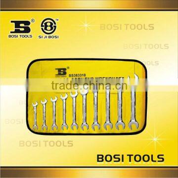 Open End Wrench Set with mirror finishing