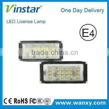 18# high quality SMD LED 4X brighter than stock lamp Newest led license plate lamp for BMW