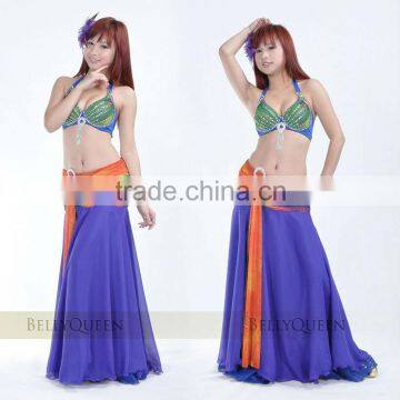 SWEGAL 2013 SGBDP13116 1COLOR royalblue fashion sexy belly dance modern skirts