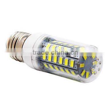 E27 12W 56x5730SMD 1200LM 6000-6500K White Light LED Corn Bulb (220-240V)