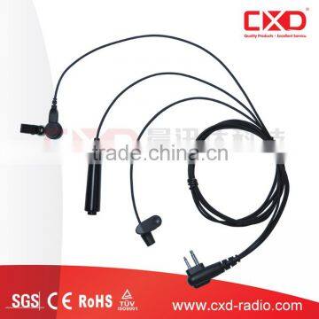 Quick Disconnect Earphone Adaptor Customized Air Tube Earphone Jack Plug