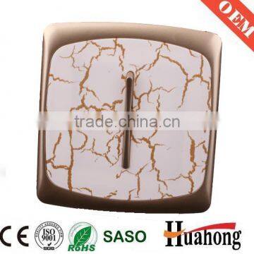 220V Cracked ice pattern wall switch