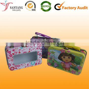 Cheap wholesale children pencil tin metal box for kids stationery tools pen pencil sharpener ruler                        
                                                                                Supplier's Choice