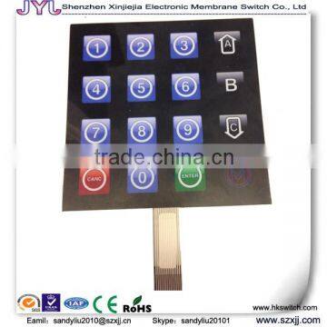 Capacitive touch keypad