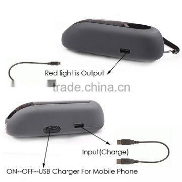 BT-4838 Wind up Dynamo Torch With FM Radio for Camping and Fishing photo-4