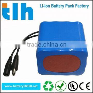 11.1V 8800mAh 3S4P 18650 rechargeable li ion battery pack