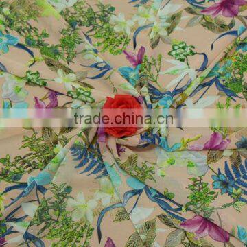 2017 Fashional Printed Fabric In-Stock Items Supply Type and Garment Use Viscose Cotton Fabric