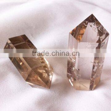 Factory Price Smoky Quartz Point For Crystal Lighting