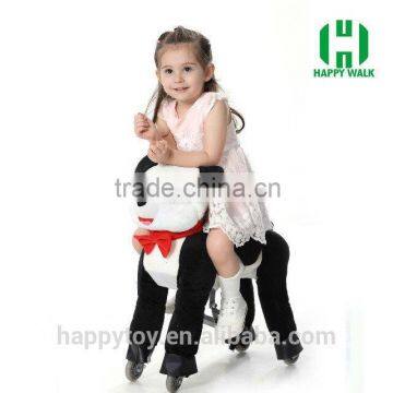 HI wholesale kids plush ride on horse toy , mechanical bull for sale