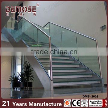 tempered glass plastic stairs step / exterior stairs treads