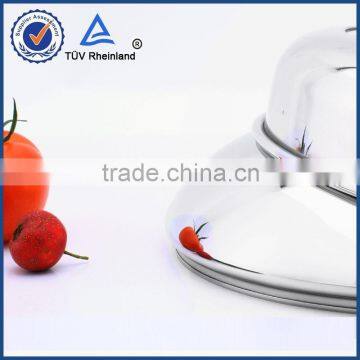 glass cover for deep frying pan glass cover for BBQ frying pan