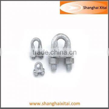 Electric Fence rope connector Malleable Small Wire Rope Clamps