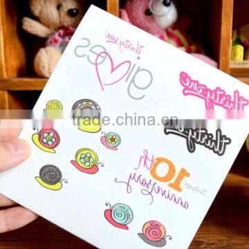 Plastic Sticker Children Gift Change Sticker uv Color Changing Sticker photo-3