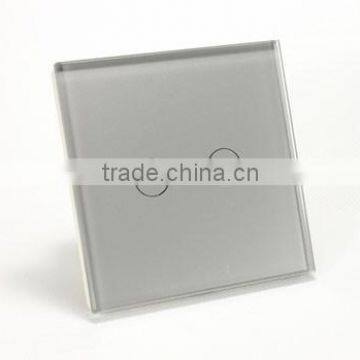 Hot Sell Cheaper Tempered Glass 2 Gang 1 Way Touch Light Switch photo-5