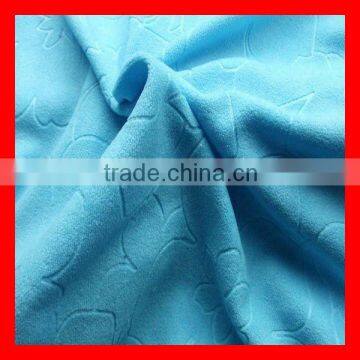 Polyester Knitted Embossed Fabric