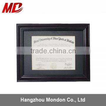 Wholesale Custom Certificate/Diploma Wooden Frame photo-2