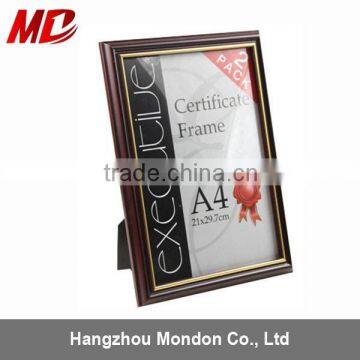 Wholesale Custom Solid Award Wood Certificate Frame