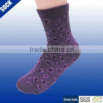 2016 leopard woven lady sock