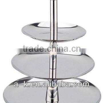 201 S/S three multi-layer cake stand