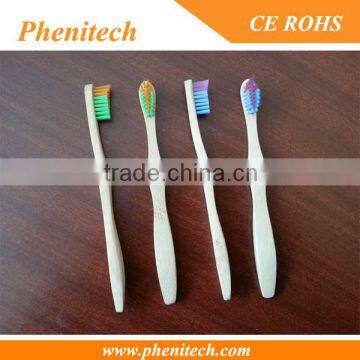 OEM co-friendly bamboo biodegradable Charcoal toothbrush