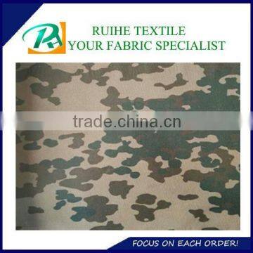 100% polyester waterproof camouflage oxford fabric with pu/pvc coating