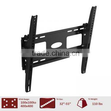 Bajo Perfil Curvado Deslizamiento Vertical Tv Soporte De Pared Soportes Bracket photo-3