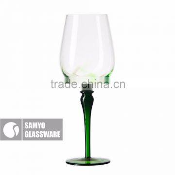 SAMYO handcrafted wholesale high quality large decorative wine glass