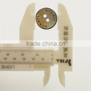 Custom Logo 2 Hole Nature Material Buttons