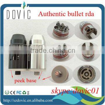 Double coils rda authentic bullet rda with peek base