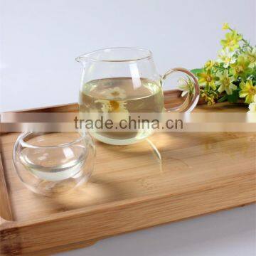 Elegant and Classic Glass Personal Teapot Quick Cup/ Gongfu Tea Maker, Tea Cup