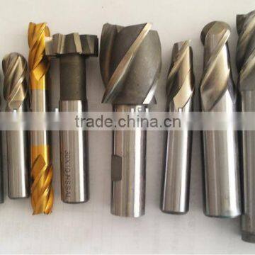 High precision hss 3/4flute end mills for steels